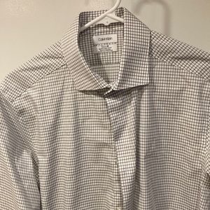 CK slim fit shirt. 15 1/2  32/33.